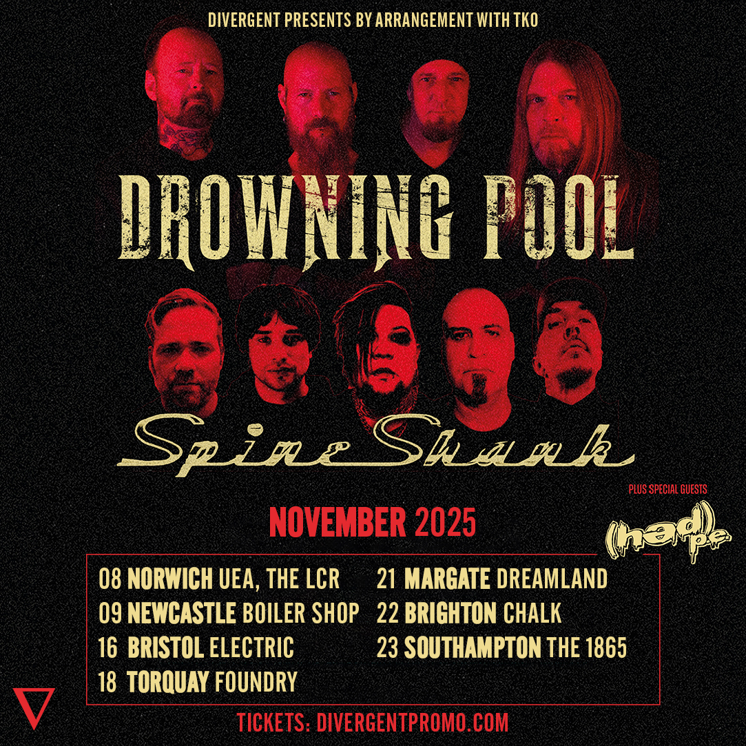 Drowning Pool, Spineshank, Hed PE